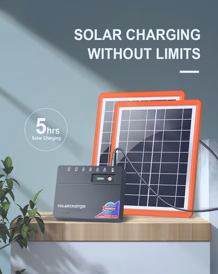 2020 novo modelo de sistema de iluminação solar para casa com lâmpadas LED 4*4W para cozinhar/estudo/acampar/festa