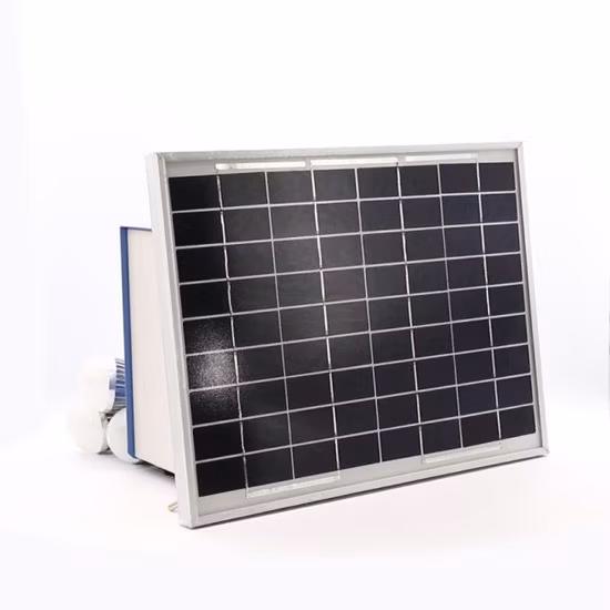 3 lâmpadas LED/sistema de energia solar de 10 W para uso doméstico